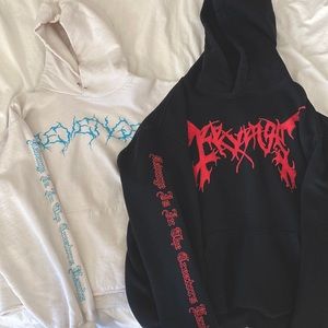 BUNDLE: REVENGE HOODIES X 2 - SMALL
